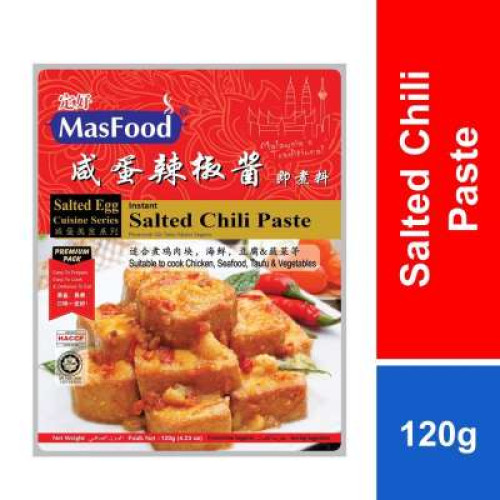 MASFOOD SALTED CHILI PASTE 120G