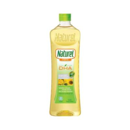 NATUREL FORTE DHA CANOLA & SUNFLOWER COOKING OIL 1