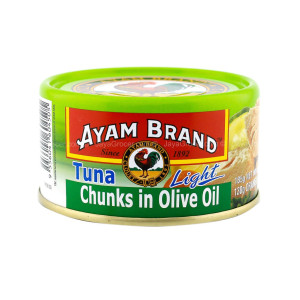 AYAM BRAND TUNA CHUNKS IN OLIVE OIL 150G AYAM BRAND TUNA CHUNKS IN OLIVE OIL 150G