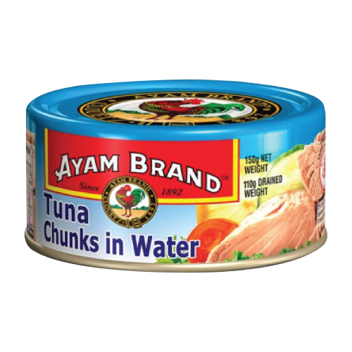 AYAM BRAND TUNA CHUNKS WATER 150G