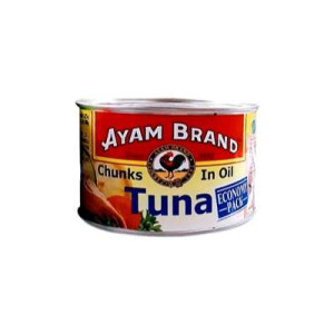 AYAM BRAND TUNA CHUNKS OIL 425G