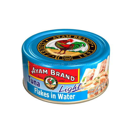 AYAM BRAND TUNA FLAKES LIGHT WATER 150G