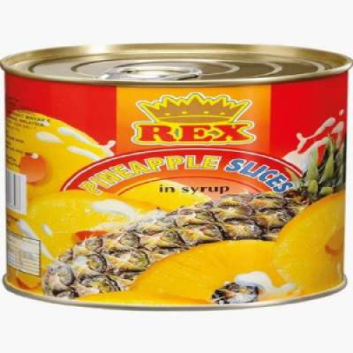 REX PINEAPPLE SLICES 565G