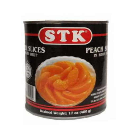 STK PEACH SLICE IN HEAVY SYRUP 820G