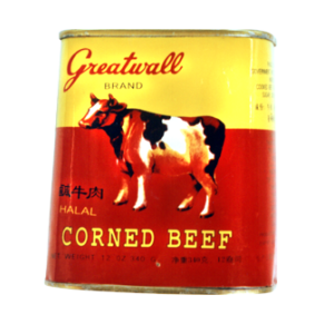 GREATWALL BRAND CORNED BEEF 340G GREATWALL BRAND CORNED BEEF 340G