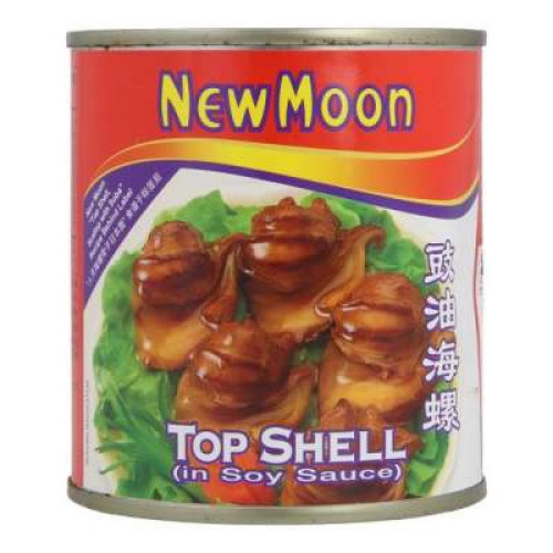 NEW MOON TOP SHELL IN SOY SAUCE  312G