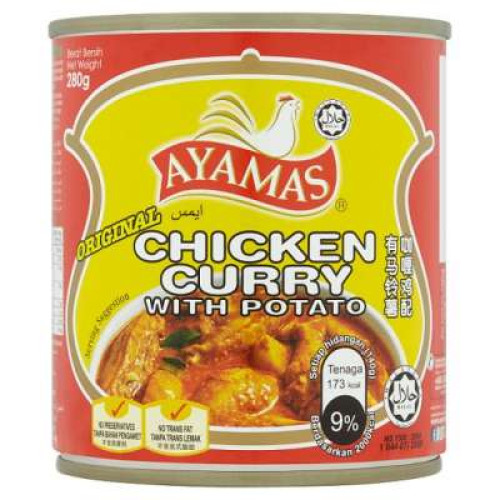 AYAMAS CHICKEN CURRY WITH POTATO 280G