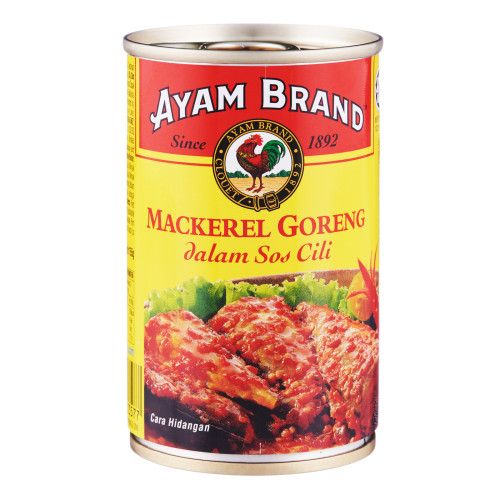 AYAM BRAND F.MACKEREL IN CHILLI SAUCE 155G