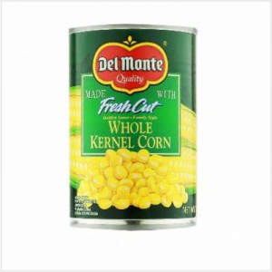DEL MONTE WHOLE KERNEL CORN 420G DEL MONTE WHOLE KERNEL CORN 420G