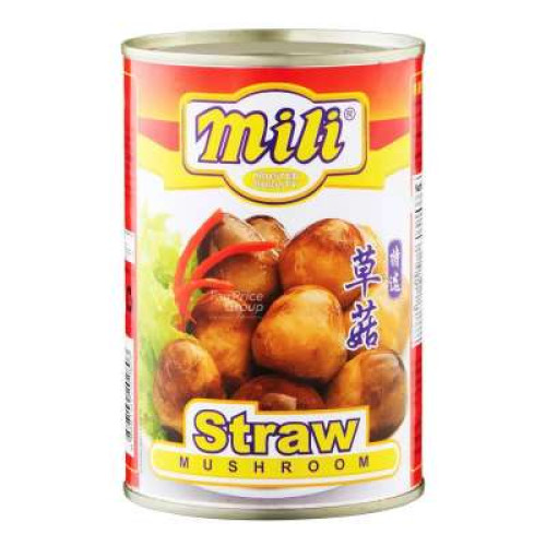 MILI STRAW MUSHROOM 425G