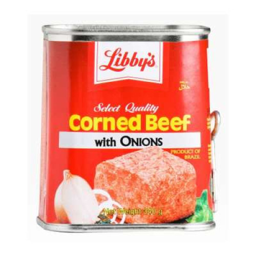 LIBBY'S CORNED BEEF WITH ONION 340G