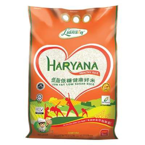 LIANSIN HARYANA LOW FAT & SUGAR RICE 5KG