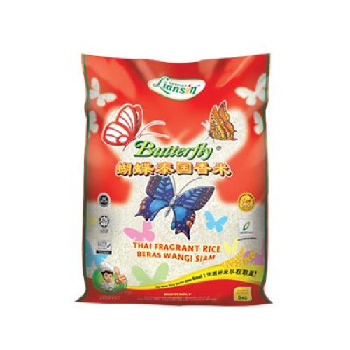 LIANSIN BUTTERFLY THAI FR. RICE 5KG