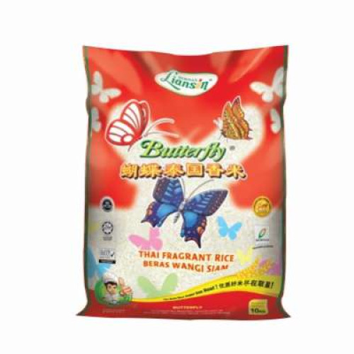 LIANSIN BUTTERFLY THAI FR. RICE 10KG