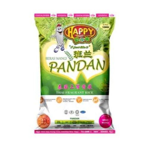 HAPPY PANDAN THAI FRAG.RICE 10KG