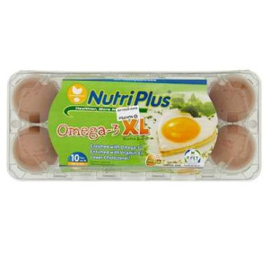 NUTRIPLUS OMEGA 3 EGG (XL) 10'S