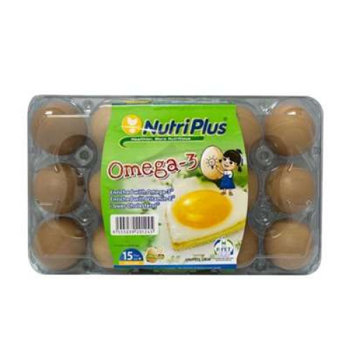 NUTRIPLUS OMEGA 3 EGGS 15S