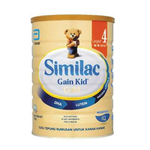 SIMILAC GAIN PLUS GOLD 1.8KG (LANGKAH 4)