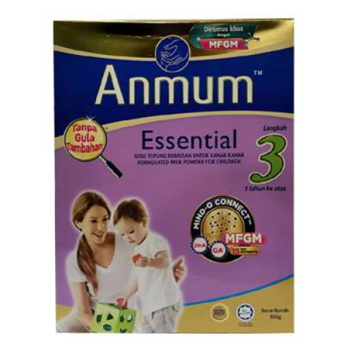 ANMUM ESSENTIAL STEP 3 PLAIN 550GM