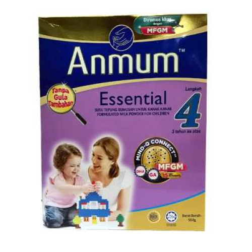 ANMUM ESSENTIAL STEP 4 PLAIN 550GM