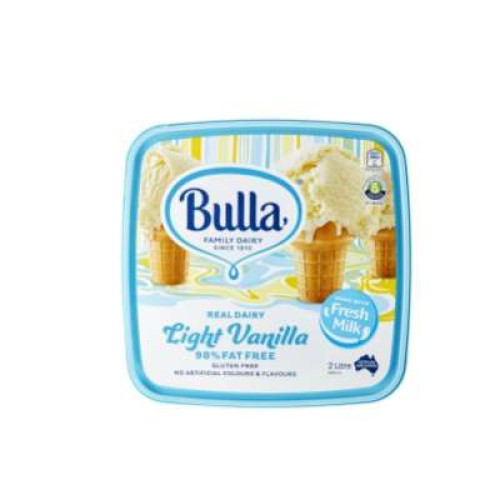 BULLA REAL DAIRY VANILLA 2L