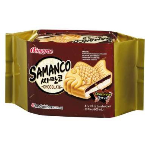 BINGGRAE SAMANCO WAFFLE CHOCOLATE 150ML*4