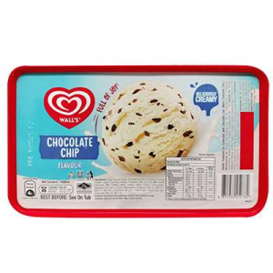 WALL'S TUB CHOC CHIP 1400ML