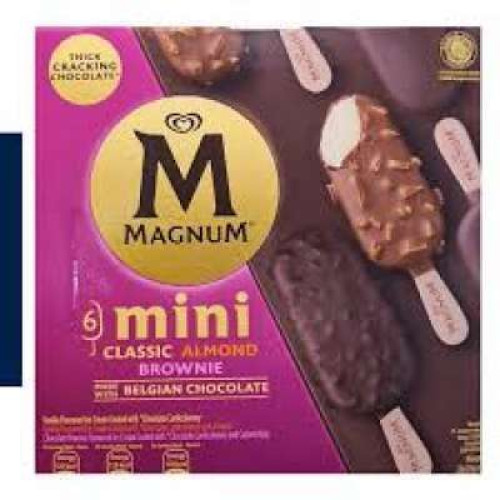 WALL'S MAGNUM MINI BROWNIE MY 45MLX6