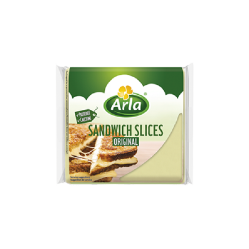 ARLA CHEDDAR SLICE SANDWICHC 400G