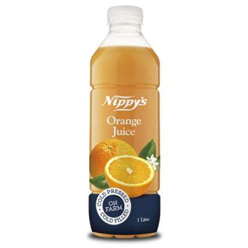 NIPPYS ORANGE JUICE 100% UNSWEET 1L