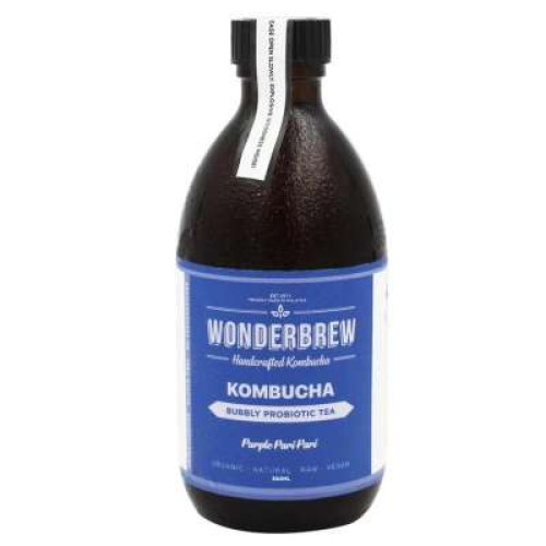 WONDERBREW PURPLE PARI PARI KOMBUCHA 300ML (R)