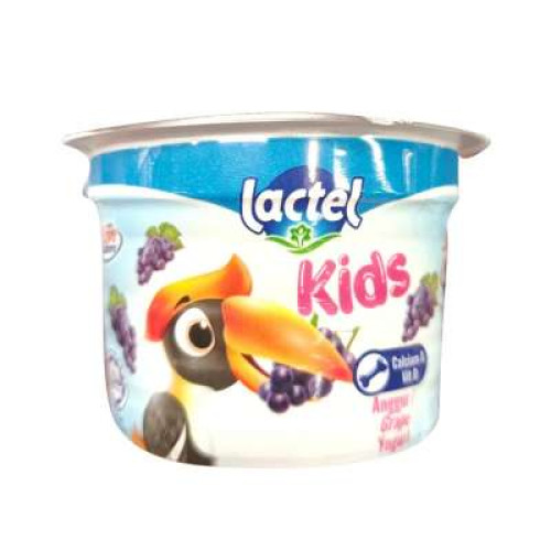 LACTEL KIDS YOGURT GRAPE 100G