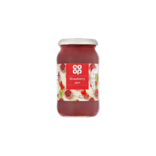 CO OP STRAWBERRY JAM 420G