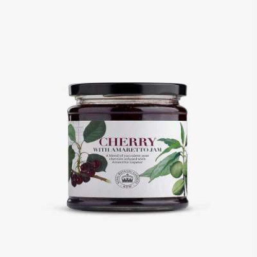 ROYALBOTANICAL GARDENS KEW CHY & AMARETTO JAM 340G