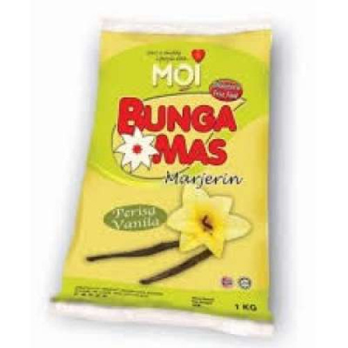 OKI MOI BUNGA MAS MARGARINE VANILLA 1KG