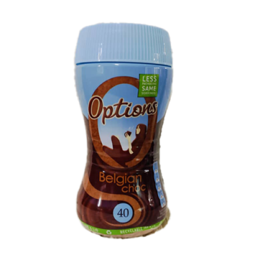 OPTIONS BELGIAN CHOCOLATE 220G