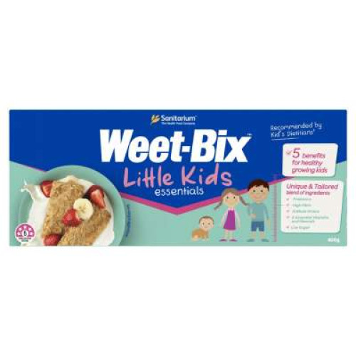 SANITARIUM WEET-BIX LITTLE KIDS ESSENTIALS 400G