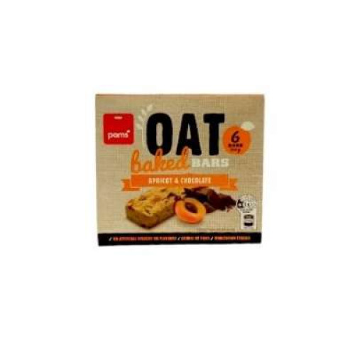 PAMS OAT BAKED BARS - APRICOT & CHOCOLATE