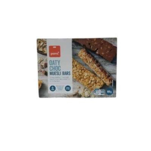 PAMS MUESLI BARS - OATY CHOC