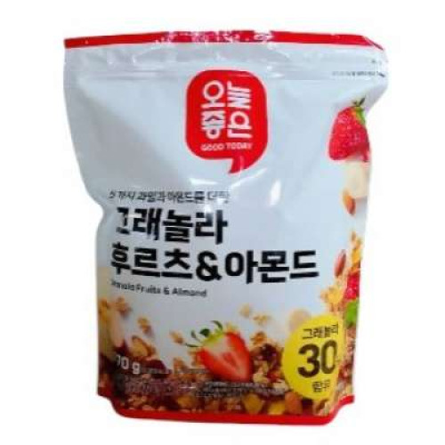 GOOD TODAY GRANOLA FRUITS & ALMOND 570G