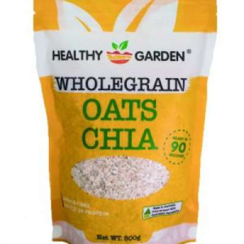 HEALTHY GARDEN WHOLEGRAIN OATS CHIA 500GM