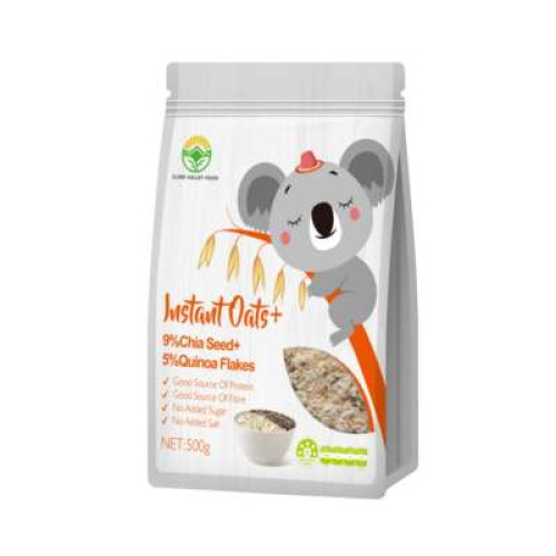 CLARE VALLEY INSTANT OATS+CHIA SEEDS 500G