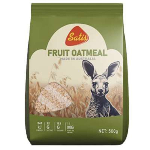 SATIS FRUIT OATMEAL 500G