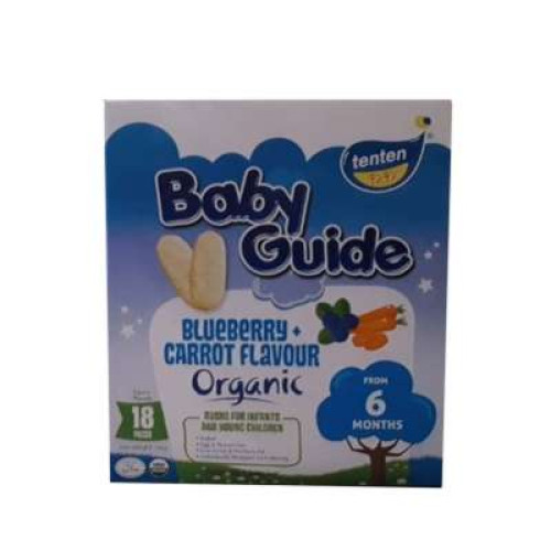 TEN TEN BABY GUIDE ORG BLUEBERRY CARROT 36G