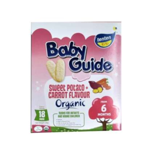 TEN TEN BABY GUIDE ORG SWEET POTATO CARROT 36G