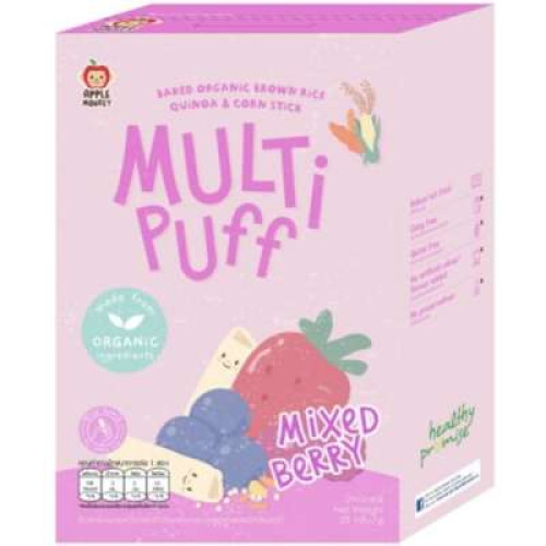 APPLE MONKEY ORG. MULTI PUFF MIXED BERRY 25G