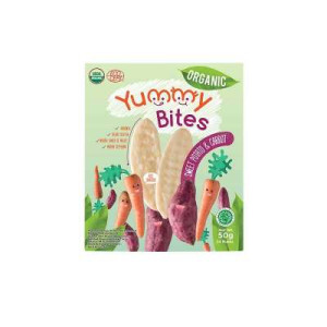 YB ORGANIC CRACKERS SWEET POTATO&CARROT FLAVOUR YB ORGANIC CRACKERS SWEET POTATO&CARROT FLAVOUR