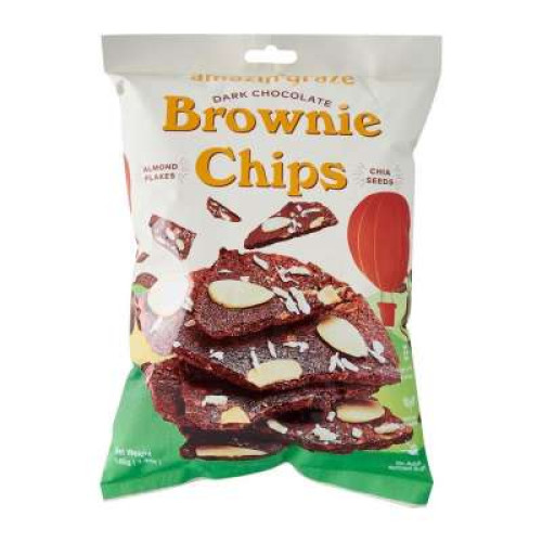 AMAZIN GRACE - PEPPERMINT BROWNIE CHIPS 140G
