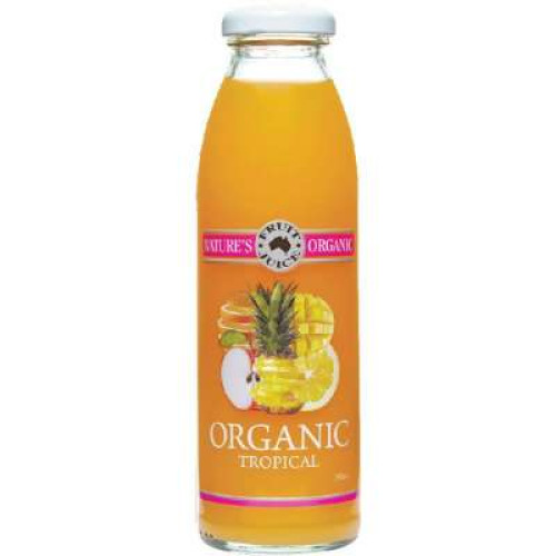 NATURES ORGANIC JUICE TROPICAL 350ML