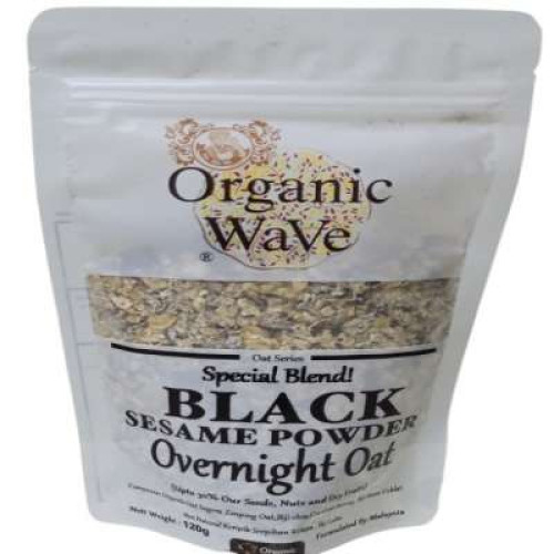 MAMAMI ORG WAVE OVERNIGHT OAT W BL SESAME PWR 120G